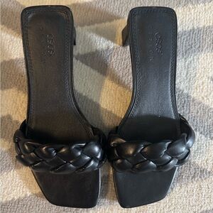 Aldo Black Heeled Elegance